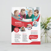 Papier Circulaire d'admission à l'école pour enfants (Debout devant)