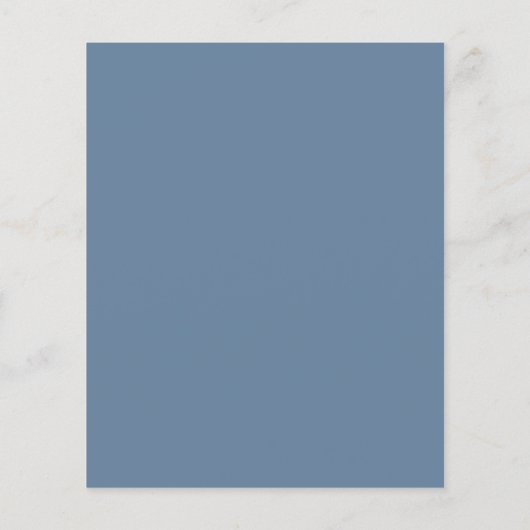 Papier Circulaire Mariage bleu bleu, bleu rose vif (Dos)