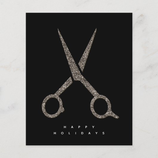 Papier ciseaux de parties scintillant PERSONNALISÉS moder (Devant)