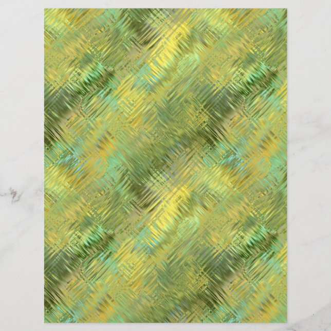 Papier Citrine Yellow Glassy Texture (Devant)