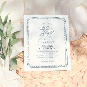 Papier Citron blanc et Fête des mariées bleue