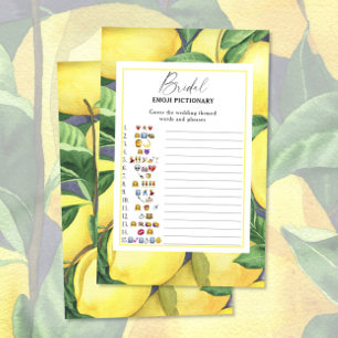 Papier Citron - jeu de pictionary d'émoticônes pour la ba