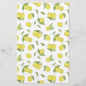 Papier Citronnier Tree Baby Traits Jeu (Dos)