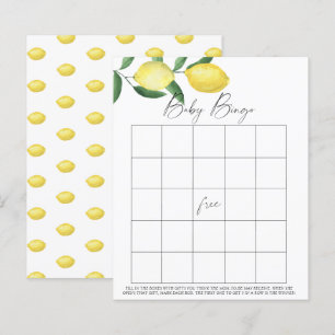 Papier Citrons - Jeu de Bingo bébé