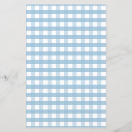 Papier Citrouille Boho Blue En vichy Love Prières pour bé (Dos)