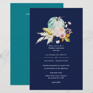 Papier CITROUILLE BUDGET AUTOMNE Thanksgiving Wedding Wed