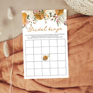 Papier Citrouille d'automne en amour avec Floral Bridal B