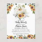 Papier Citrouille de la verdure Baby shower budgétaire In (Devant)