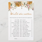 Papier Citrouille Fall Voudrait Elle Plutôt Fête des mari (Devant)