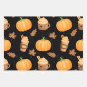 Papier citrouille Halloween (Devant 3)