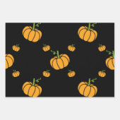 Papier citrouille Halloween (Devant)