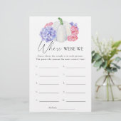 Papier Citrouille - Où étions-nous le jeu de douche nupti (Debout devant)