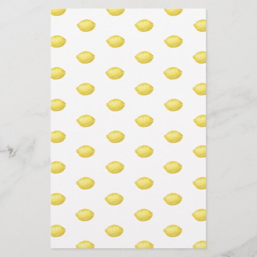 Papier Citrus Citrus citron - Elle préfère le jeu de douc (Dos)