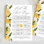 Papier Citrus Verdoyant Trouvez Le Jeu De Bingo Invité