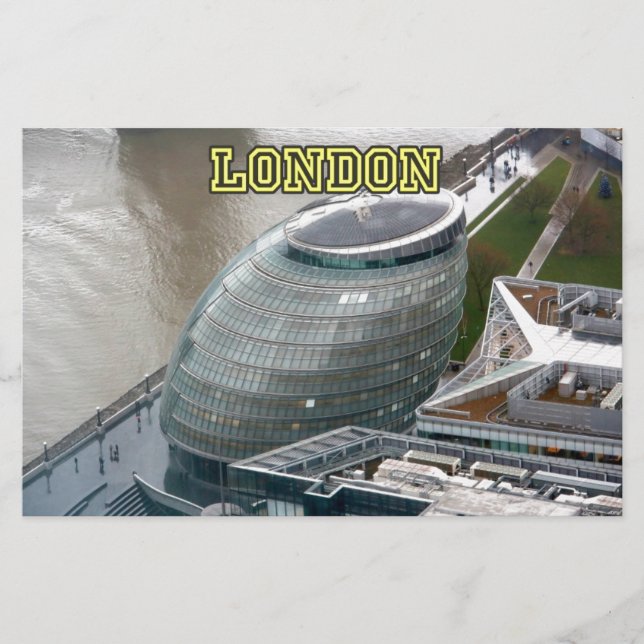 Papier City Hall Londres Angleterre (Devant)
