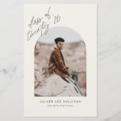 Papier Classe de 2023 Faire-part de graduation en arc bei (Devant)