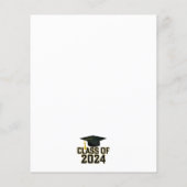 Papier Classe de 2024 Alumni Faire-part (Dos)