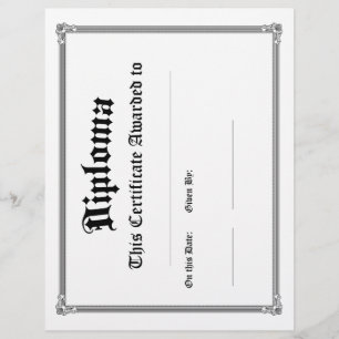 Papier Classic Diploma Blanks Pack de 10
