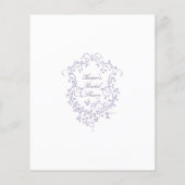 Papier Classic Lavender 'Guess How Many' Bridal Game (Dos)