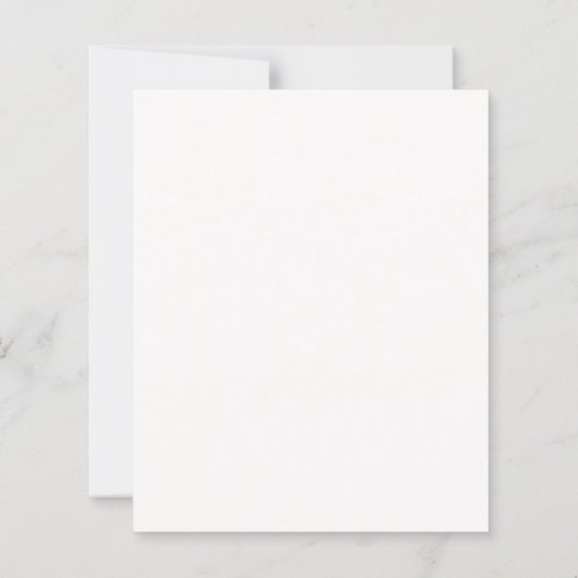 Papier Classic Monogram Off White QR Code Wedding (Dos)