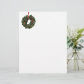 Papier Classic wreath Christmas (Debout devant)