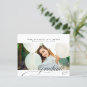 Papier Classy Formal Calligraphy Photo College Graduation (Debout devant)