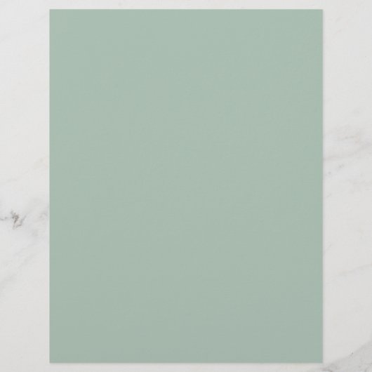 Papier Classy Green Tropical Baby Bingo Douche Jeu (Dos)