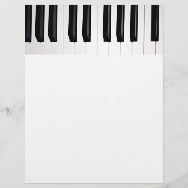 Papier Clavier d'organe (Devant)