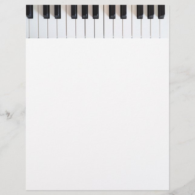 Papier Clavier numérique pour piano (Devant)