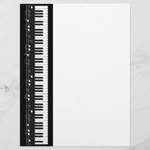 Papier Clavier pour piano