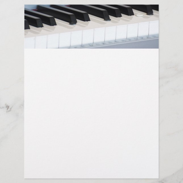 Papier Clavier synthétiseur (Devant)