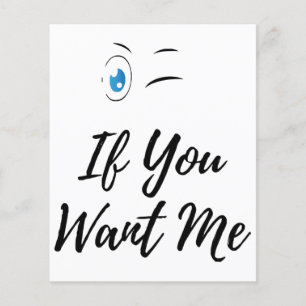Papier Clignez si vous me voulez drôle hommes