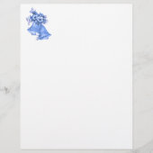 Papier Cloches Mariages bleues (Devant)