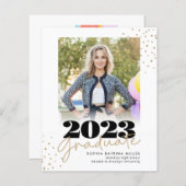 Papier Clôture de la classe d'or - budget - points d'or (Devant / Derrière)