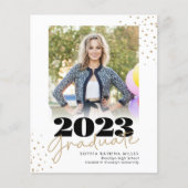 Papier Clôture de la classe d'or - budget - points d'or (Devant)