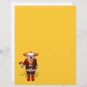 Papier Clown du Père Noël (Devant / Derrière)