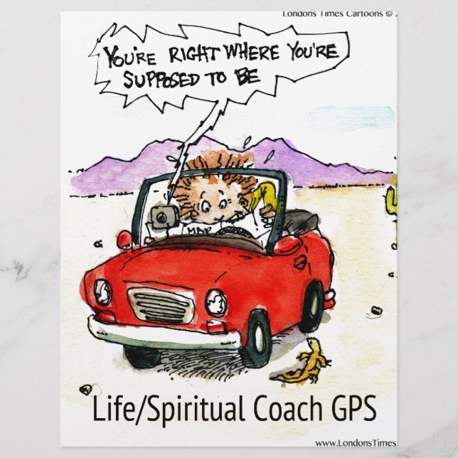 Papier Coach de vie GPS (Devant)