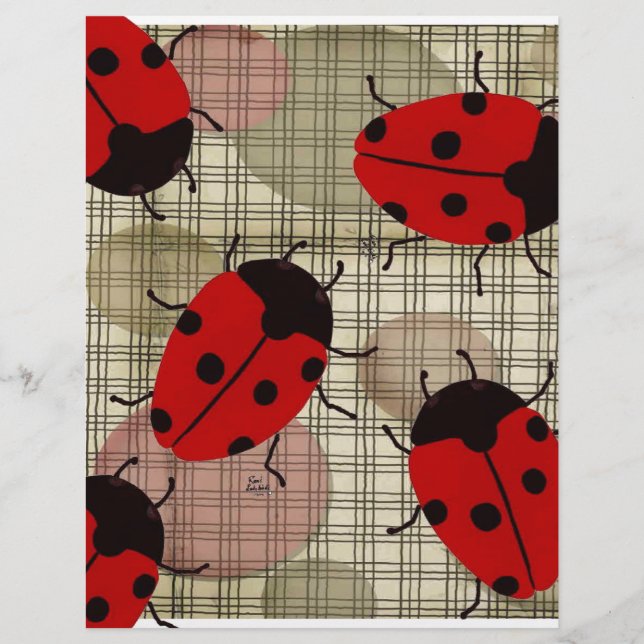 PAPIER COCCINELLE (Devant)