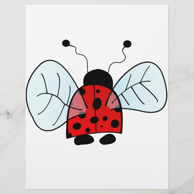 Papier Coccinelle (Devant)