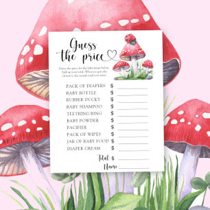 Papier Coccinelle - Devine le prix ! Jeu