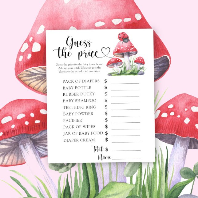 Papier Coccinelle - Devine le prix ! Jeu (Créateur téléchargé)