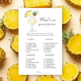 Papier Cocktail Ananas - Qu'est-ce que dans votre jeu de