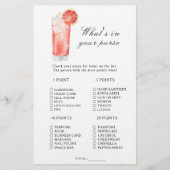 Papier Cocktail - What's in your purse game (Devant)