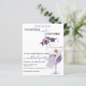 Papier Cocktails Costumes Budget du parti Halloween (Debout devant)