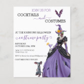 Papier Cocktails Costumes Halloween Party Princess Witch (Devant)