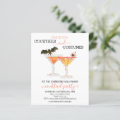 Papier Cocktails et costumes Budget du parti Halloween (Debout devant)