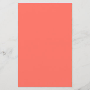 Papier Code hexadécimal de corail FF6F61