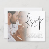 Papier Code QR de la photo du script budgétaire RSVP de m (Devant)