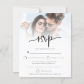 Papier Code QR du Mariage de recouvrement de photo budgét (Devant)