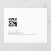 Papier Code QR du script de grue budgétaire Enregistrer l (Dos)
